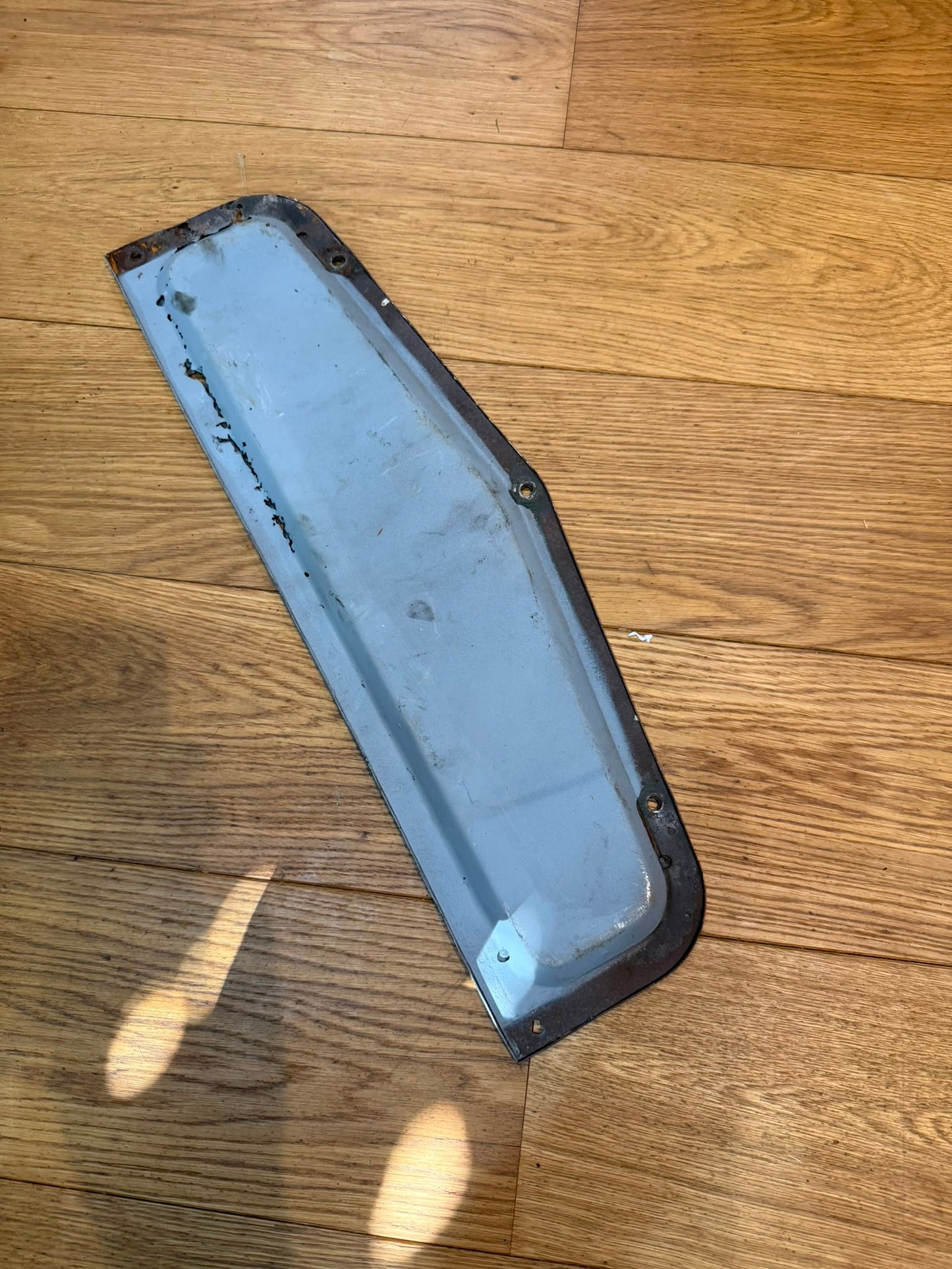 Austin Champ removable winch Panel