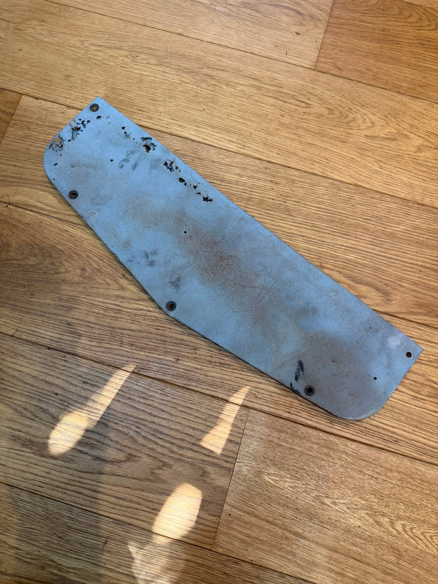 Austin Champ removable winch Panel