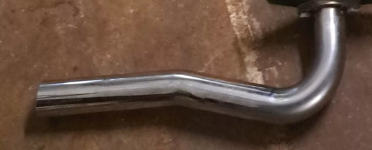 Austin Champ Stainless Tail Pipe Exact Copy. Inc. Mounting bracket and gaskets.